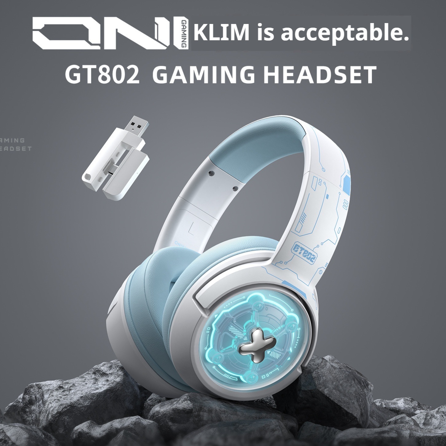 ONIKUMA GT802 Tri-Mode Wireless Gaming Headset